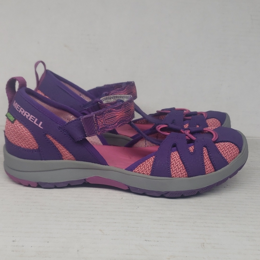 Merrell Girl's Hydro Monarch 2.0 Sandal, blue/turquoise Size 4M. NWOT